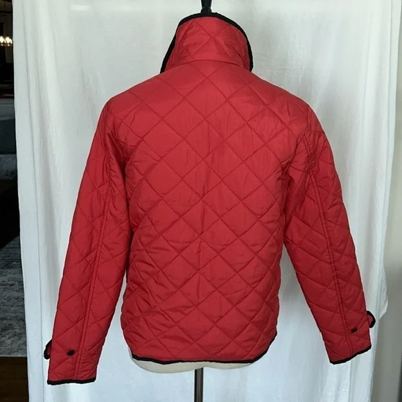 Ralph Lauren Sport: Red, Quilted Jacket: Size Small - Picture 5 of 8